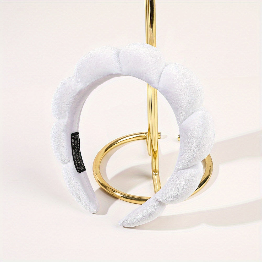 Spa Cloth Sponge Hairband for Girls