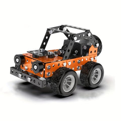 Metal Assembled Toy Car Off road Vehicle Model Assembly Vehicle Toys Box