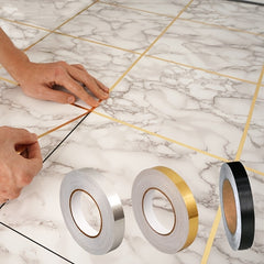 Waterproof Self Adhesive Tile Sticker Gap Sealing Tape Strip - DIY Home Decor