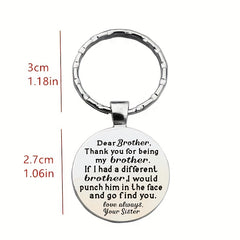 Creative English Keychain for Good Wishes - Extraordinary Texture