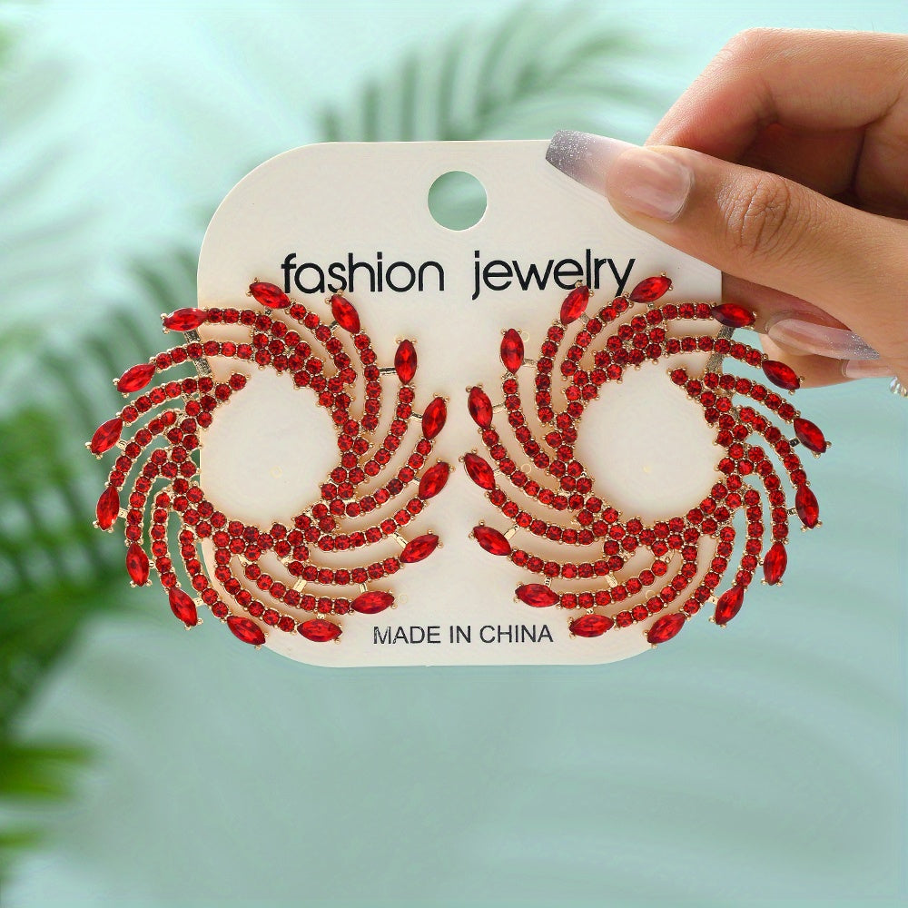 Geometric Shape Personality Earrings Ladies Jewelry Catwalk Accessories