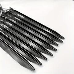 10pcs Aluminum Tent Pegs Wind Rope Nail for Camping
