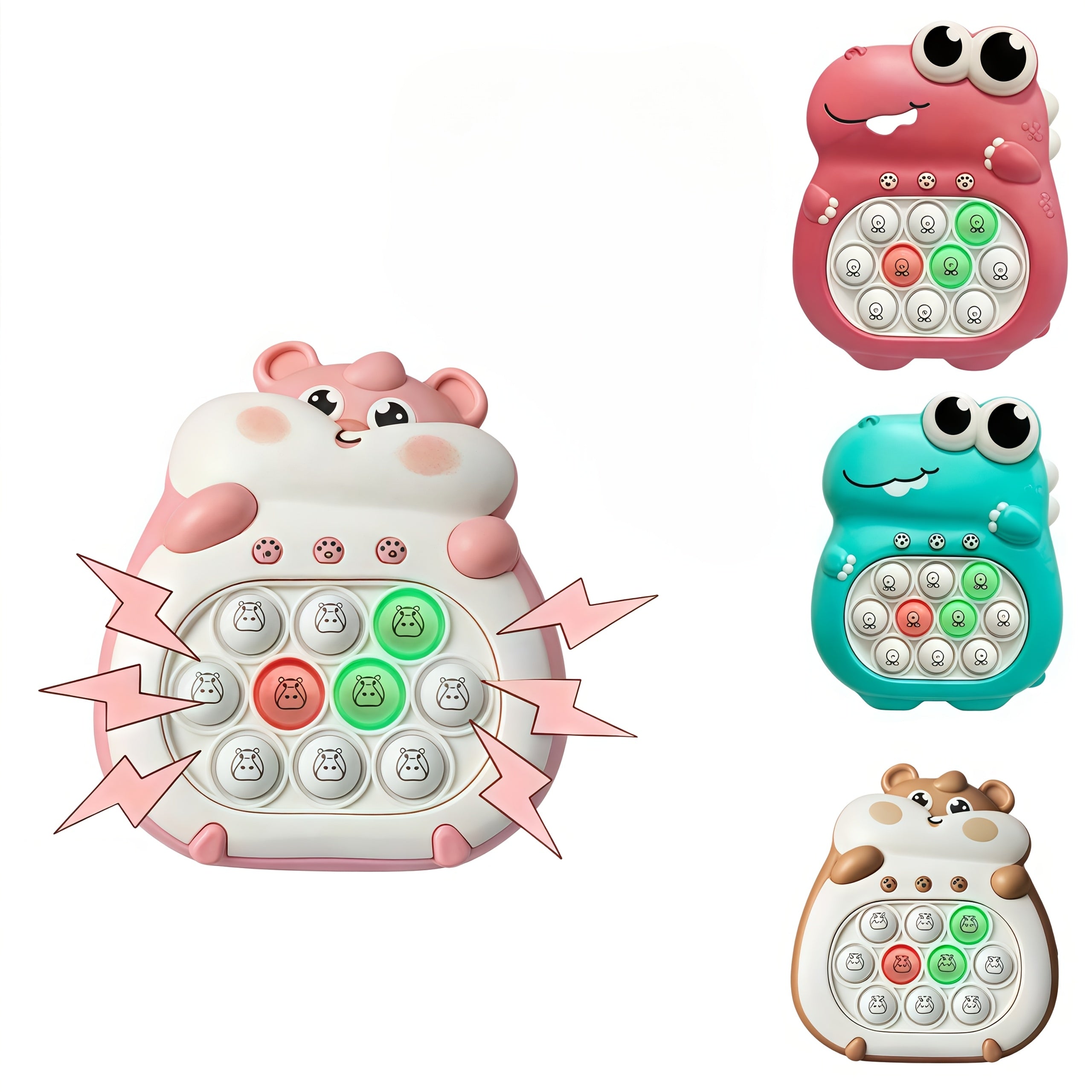 Handheld Game Console - 999 Levels - Lights & Sound