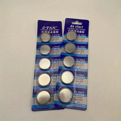 5pcs CR2450 3V Lithium Coin Cell Batteries