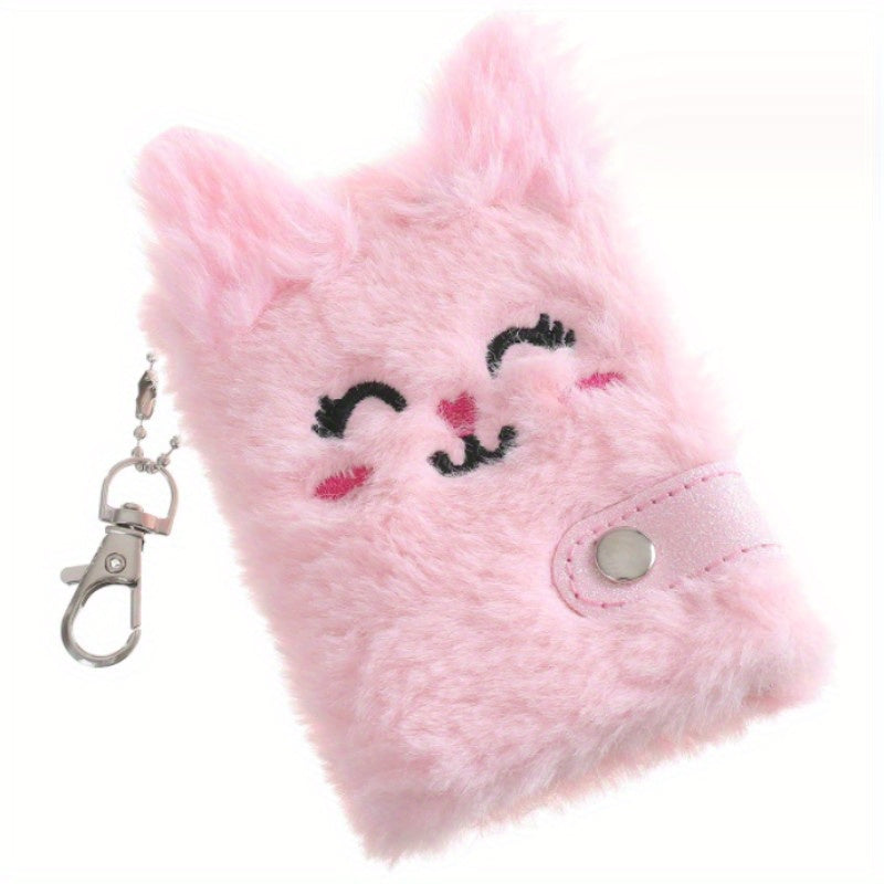 Cartoon Plush Hand Book Cat Children's Book Bag Pendant Gift
