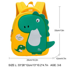 GREATOP Children School Bags 3D Dinosaur Cartoon Kids Bag