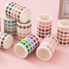 Colorful Polka Dot Sticker Tape Paper Sticker