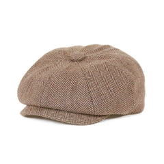 Boys Vintage Beret Newsboy Cap Flat Top Cap
