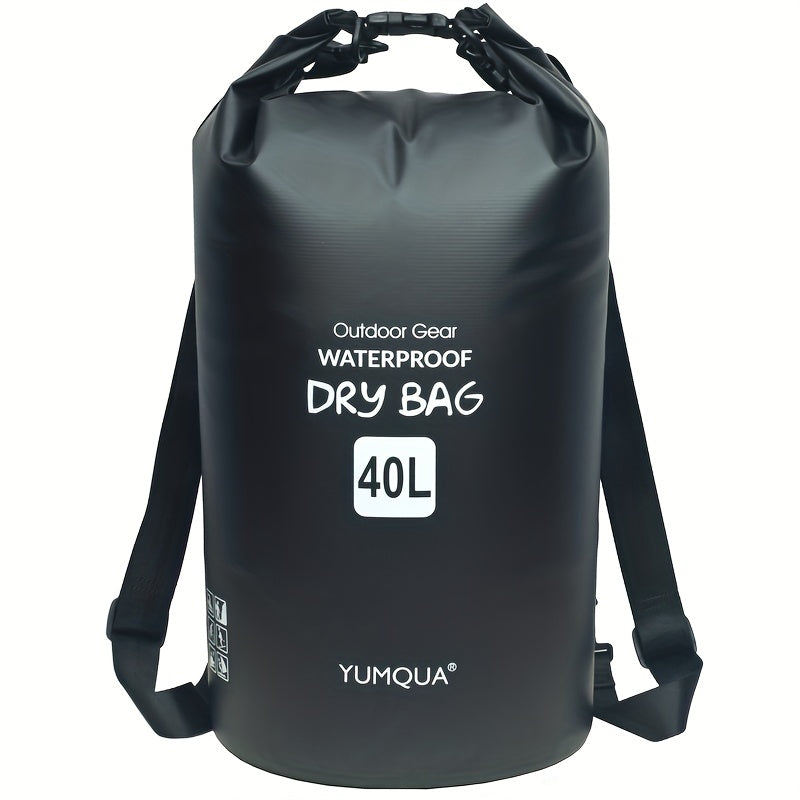 40L Waterproof Dry Storage Bag for Kayaking Boating Hiking Camping Fishing