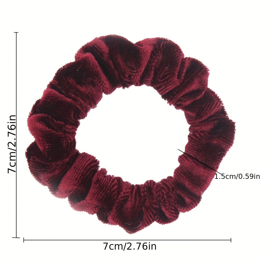 10 Packs Velvet Hair Scrunchies Hair Tie Hair Accessories