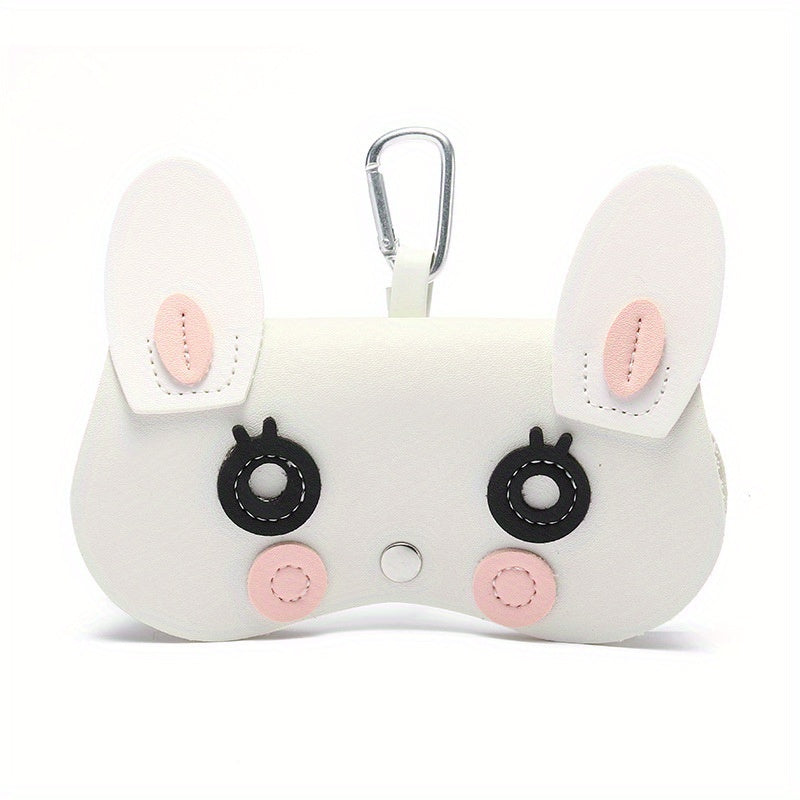 Animal Glasses Case Cover PU Leather Eyewear Accessory