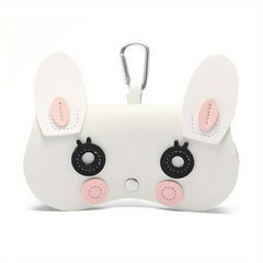 Animal Glasses Case Cover PU Leather Eyewear Accessory