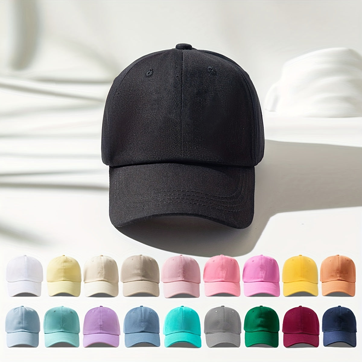 Candy Baseball Cap Summer Casual Breathable Sports Hat
