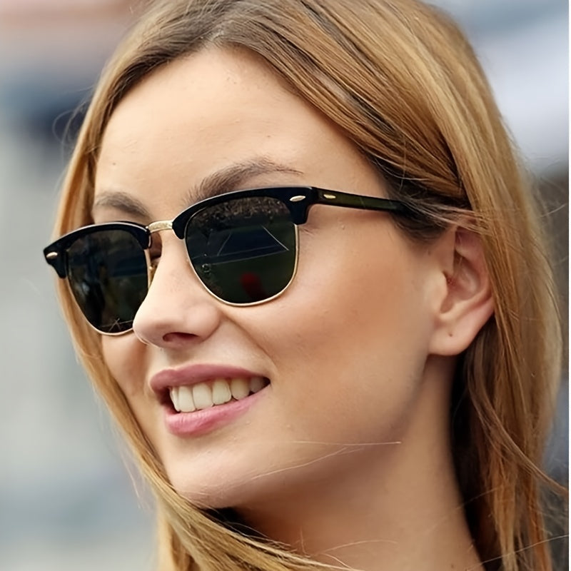 Vintage Square Sunglasses Women's Classic Trends Unisex