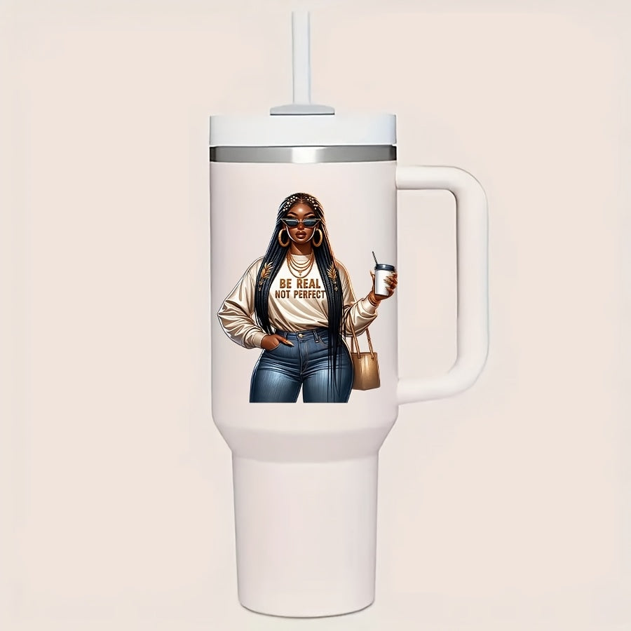 12pcs Lady UV DTF Self Adhesive Cup Stickers Waterproof Decals for Glass Cup Mug