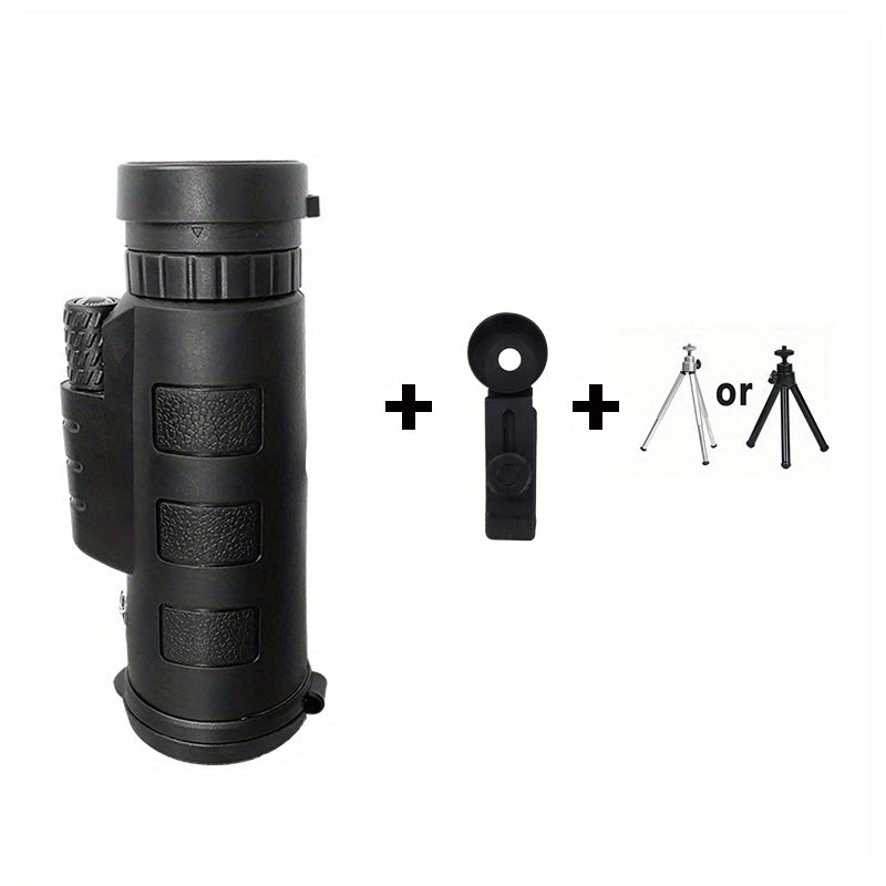 HD 40X60 Monocular Telescope with Compass & Magnifying Glass