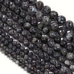 Natural Flash Stone Beads Jewelry Making 4-12mm