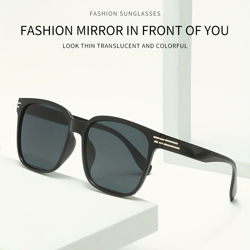 Square Sunglasses Men Women Anti Glare UV400