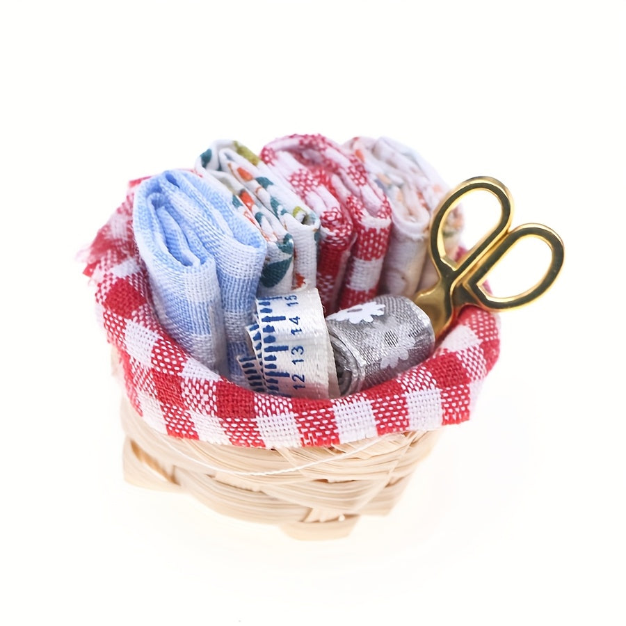 Yarn Dollhouse Decorations for DIY Home Settings