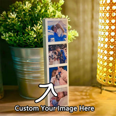 Personalized Building Blocks Puzzle - Custom Gift for Him