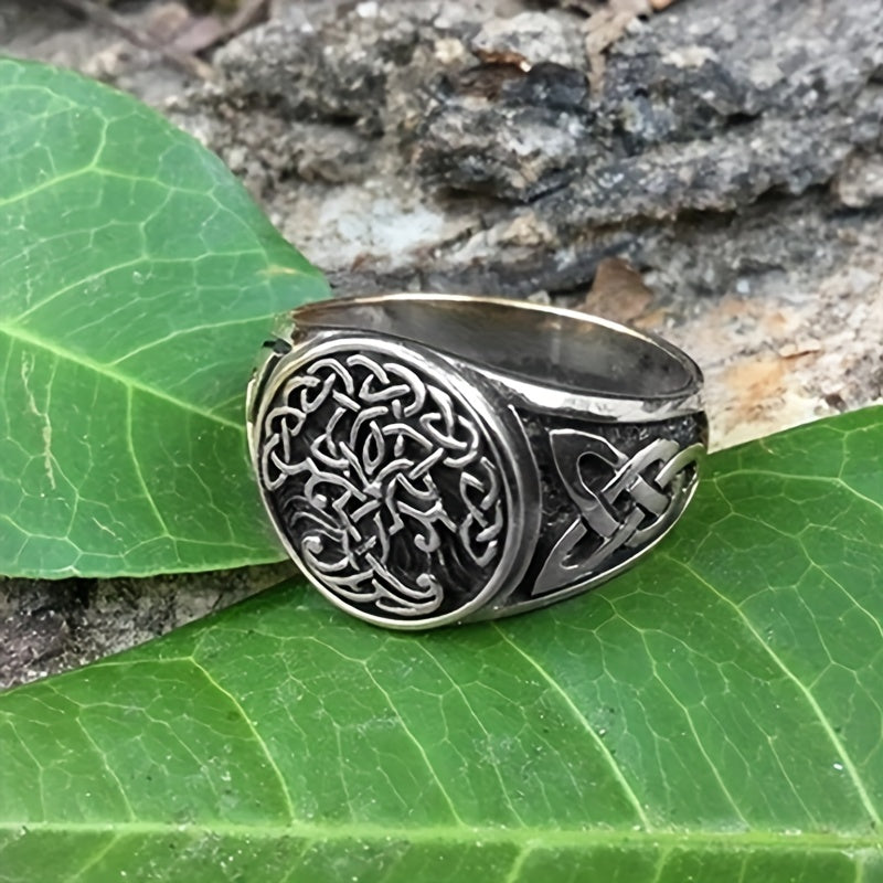 Vintage Men's Tree Of Life & Knot Punk Jewelry Gift For Men