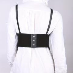  PU Harness Belt Steampunk Cinch Belt Corset