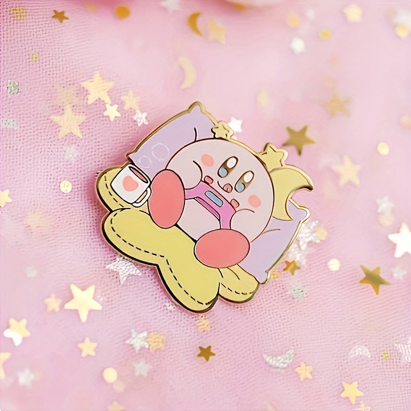 Cartoon Brooch Backpack Collar Lapel Pin Brooch Jackets Hats Scarves Pants