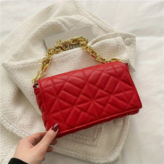 Minimalist Quilted Shoulder Bag All Match Underarm Bag