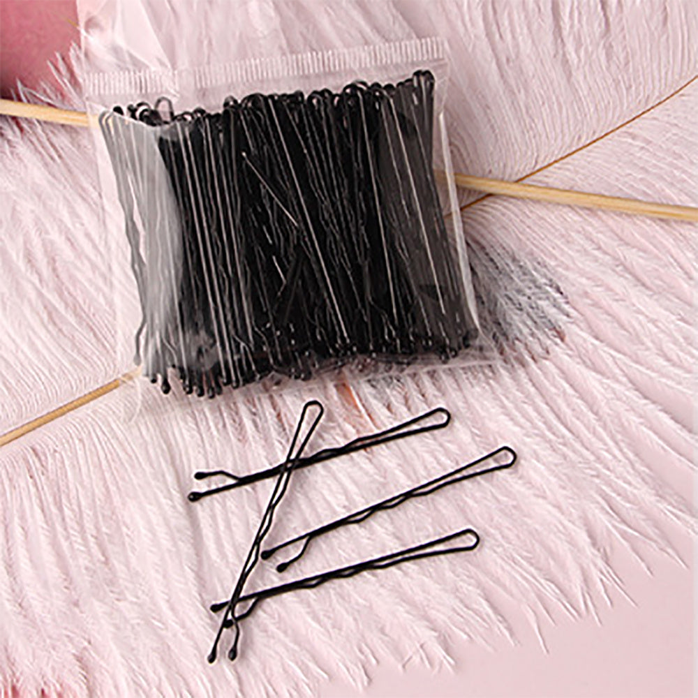50pcs Stainless Steel Bobby Pin Non Slip Hair Clip