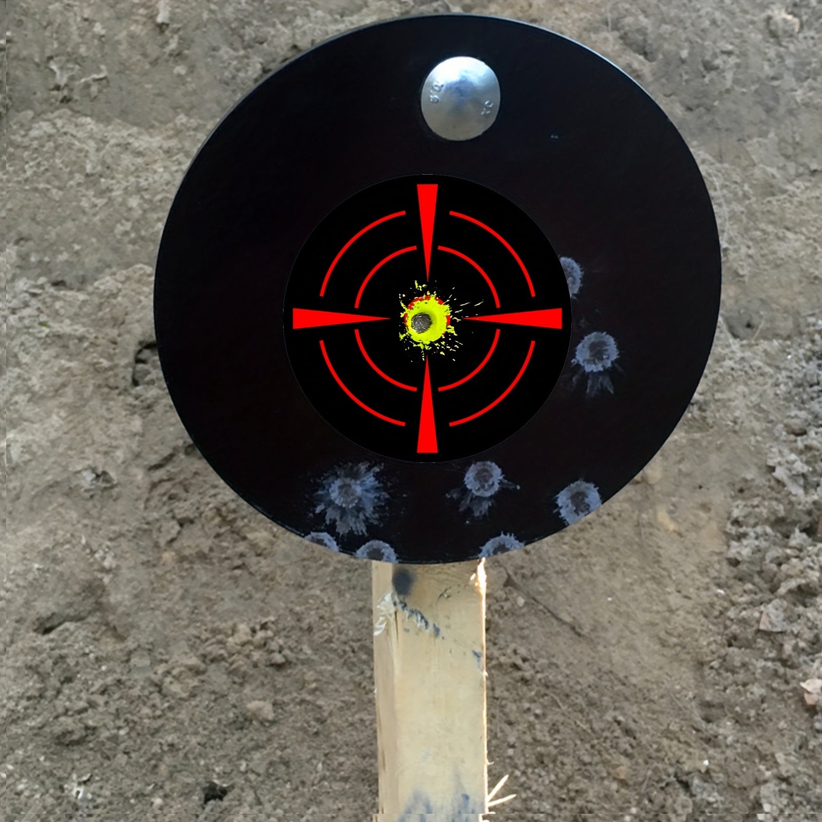 200pcs Adhesive Paper Targets for Shooting Range 7.62cm