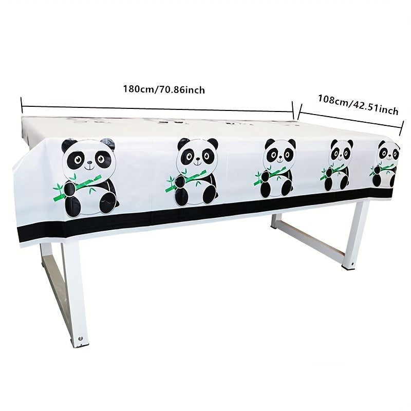 Baby Panda Table Cover And Tablecloth