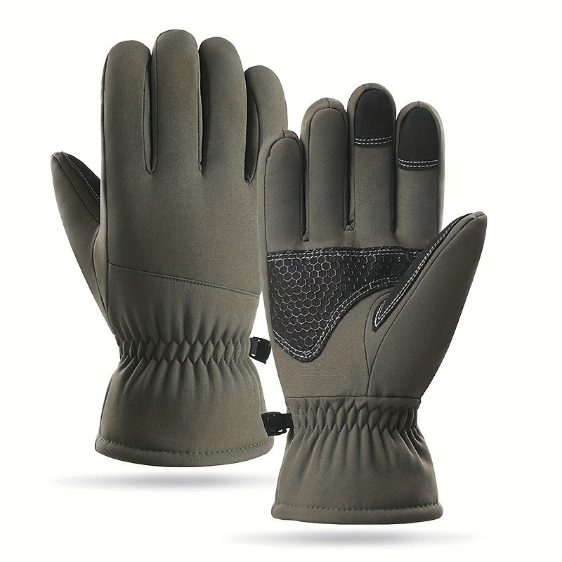 Winter Skiing Gloves Men Women Coldproof Thickened Cycling Gloves