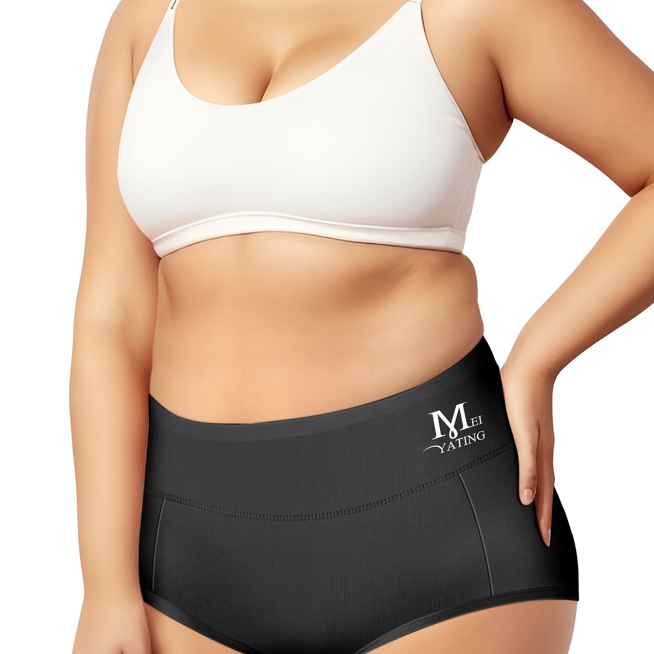 Women's Plus Graphic High Rise Tummy Control Panty