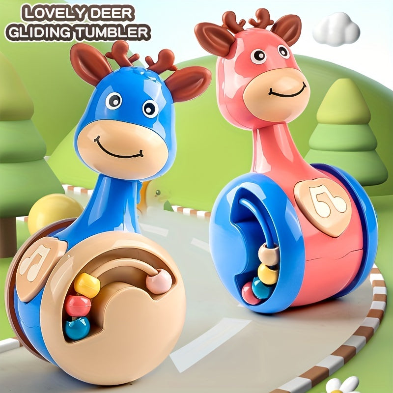 Educational 6-12M Baby Tumbler Toy for Learning to Climb