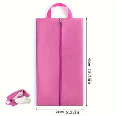 Portable Shoe Bags For Travel Dustproof Oxford Cloth Shoe Storage Organizer