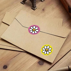 500pcs Cartoon Flower Reward Stickers for Journal Baking Party Labels
