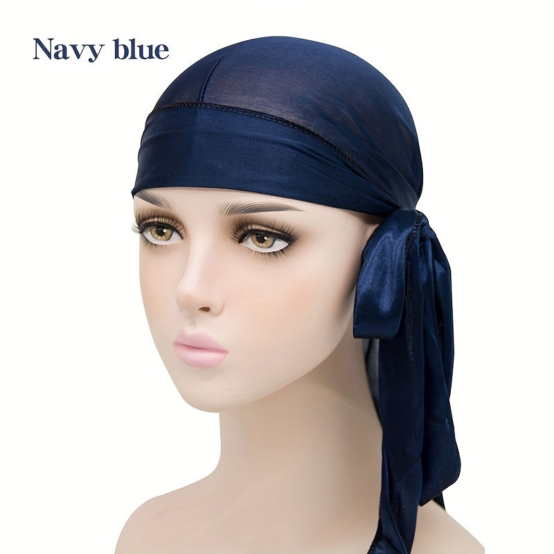 Outdoor Casual Satin Silky Du rag For Men And Women