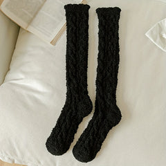 Warm Knee High Calf Socks for Women