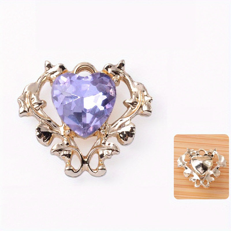 Multicolor Crystal Pendant Chain Pendant For Necklace