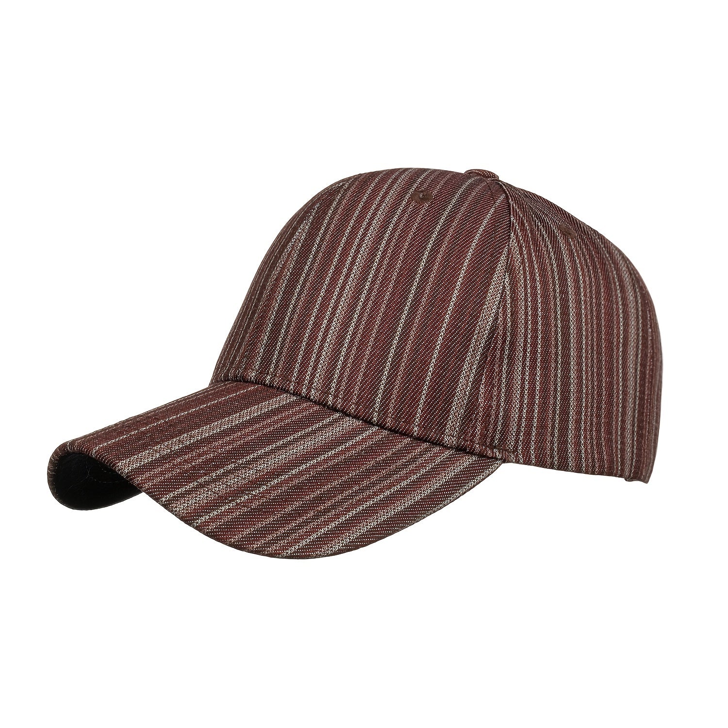 Summer Striped Baseball Cap Outdoor Sun Protection Hat