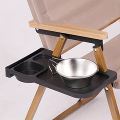 Outdoor Chair Side Storage Tray Recliner Chair Tray Universal Cup Holder