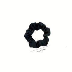 Satin Scrunchies Hair Tie Silky Hair Rope Ponytail Holder Hair Accessories