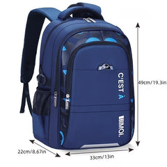 Large Capacity Waterproof Schoolbag for Primary Student
