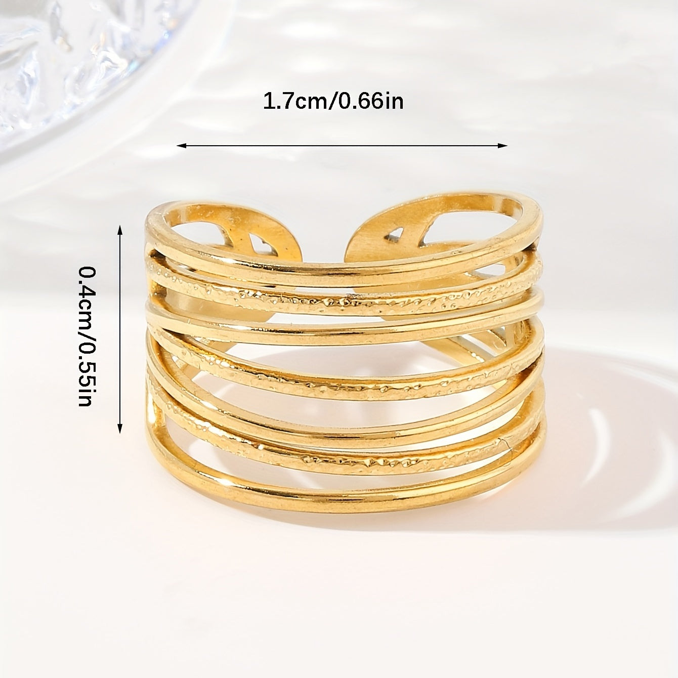 Personalized Stainless Steel Ring W098