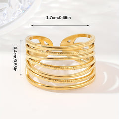 Personalized Stainless Steel Ring W098