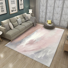 Modern Abstract Artistic Area Rug Soft Comfy Non-Slip Carpet for Bedroom Living