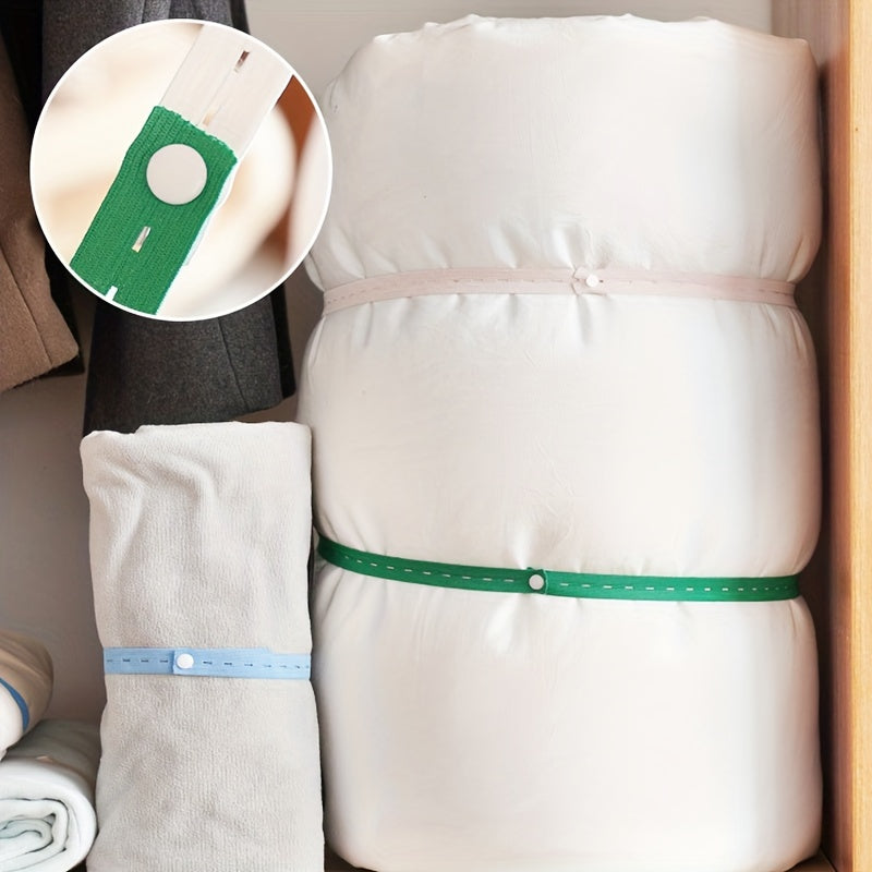10pcs Polyester Clothing Storage Elastic Bands