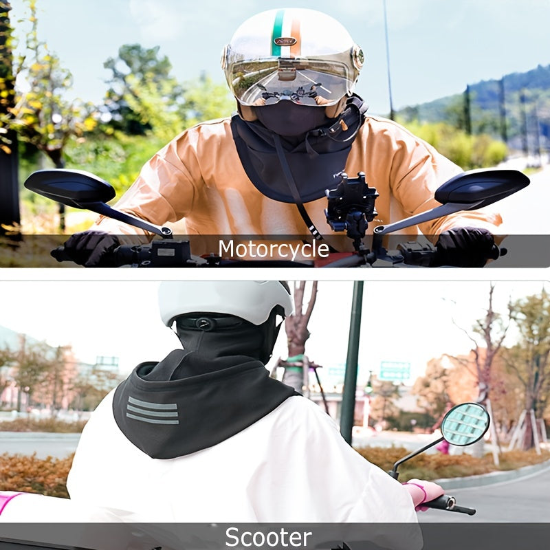 Men's Winter Cycling Mask & Headgear w/ Scarf Ski Motorcycle