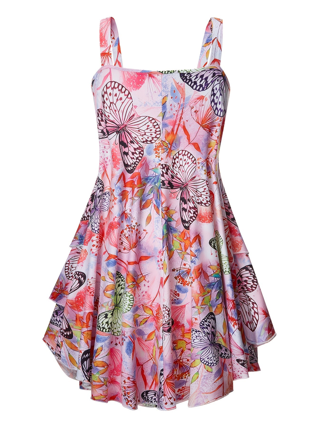  Floral Print Cami Dress