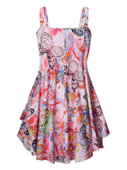  Floral Print Cami Dress